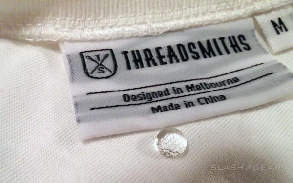 Hydrophobic Shirt Confirmed: Hands-On With Threadsmiths First Tee ...