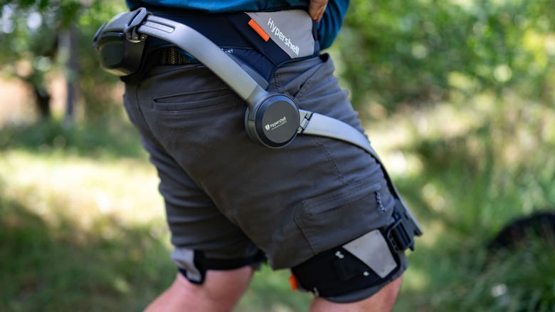 Andy Zahn wearing the Hypershell Pro X.