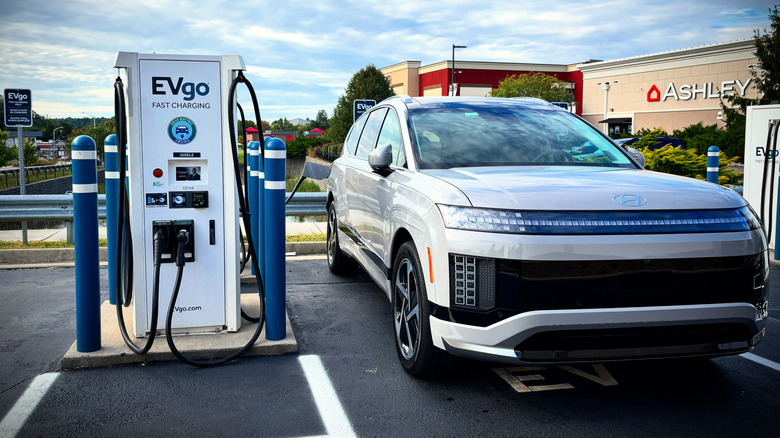 2026 Hyundai Ioniq 9 plugged in