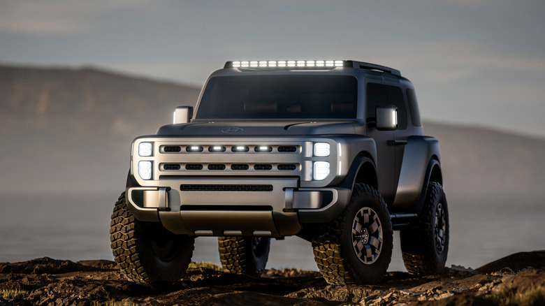Hyundai Boulder Concept front view