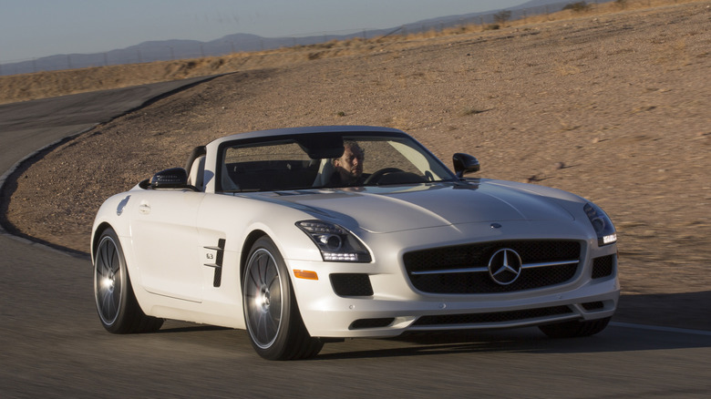 Mercedes-Benz SLS AMG Roadster on Streets of Willow