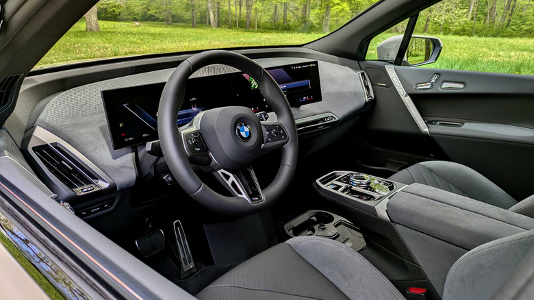 2026 BMW iX dashboard.
