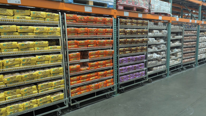Costco bread aisle