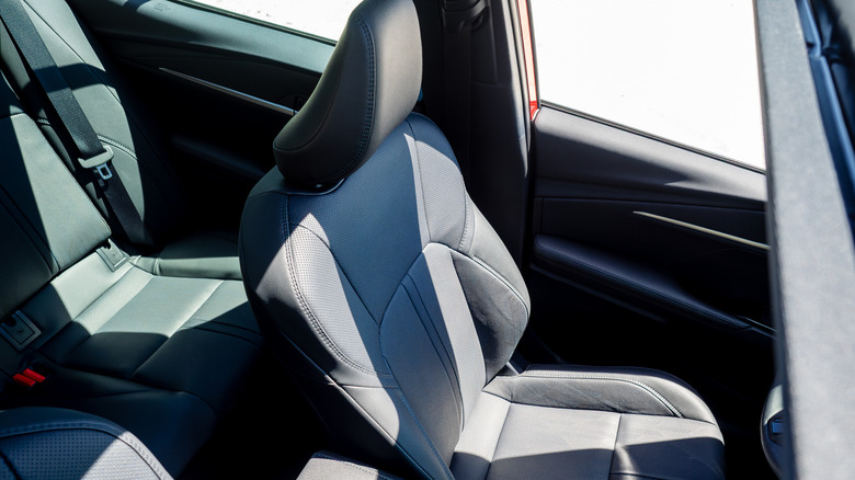 2026 Toyota Camry overhead view of seats