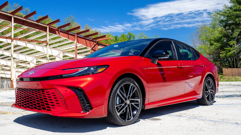 2026 Toyota Camry left front three-quarter view