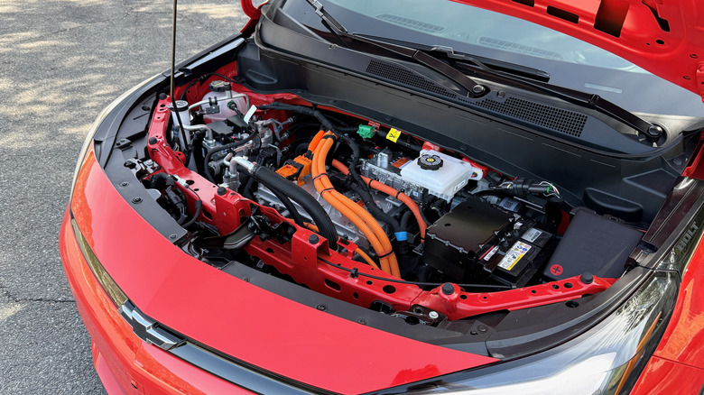 2027 Chevrolet Bolt under hood