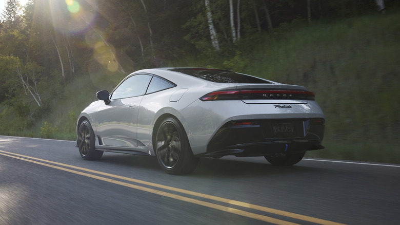 rear view of 2026 Honda Prelude