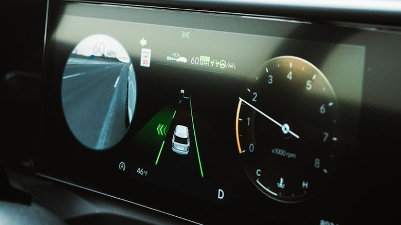 Highway Driving Assist 2 activated in the 2026 Hyundai Palisade Calligraphy.