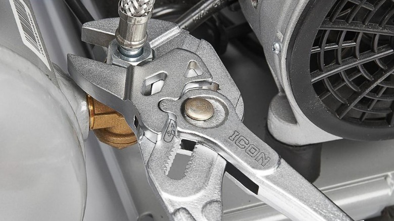 Close up of Icon pliers