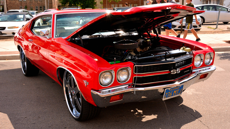 1970 Chevrolet Chevy Chevelle SS front fascia