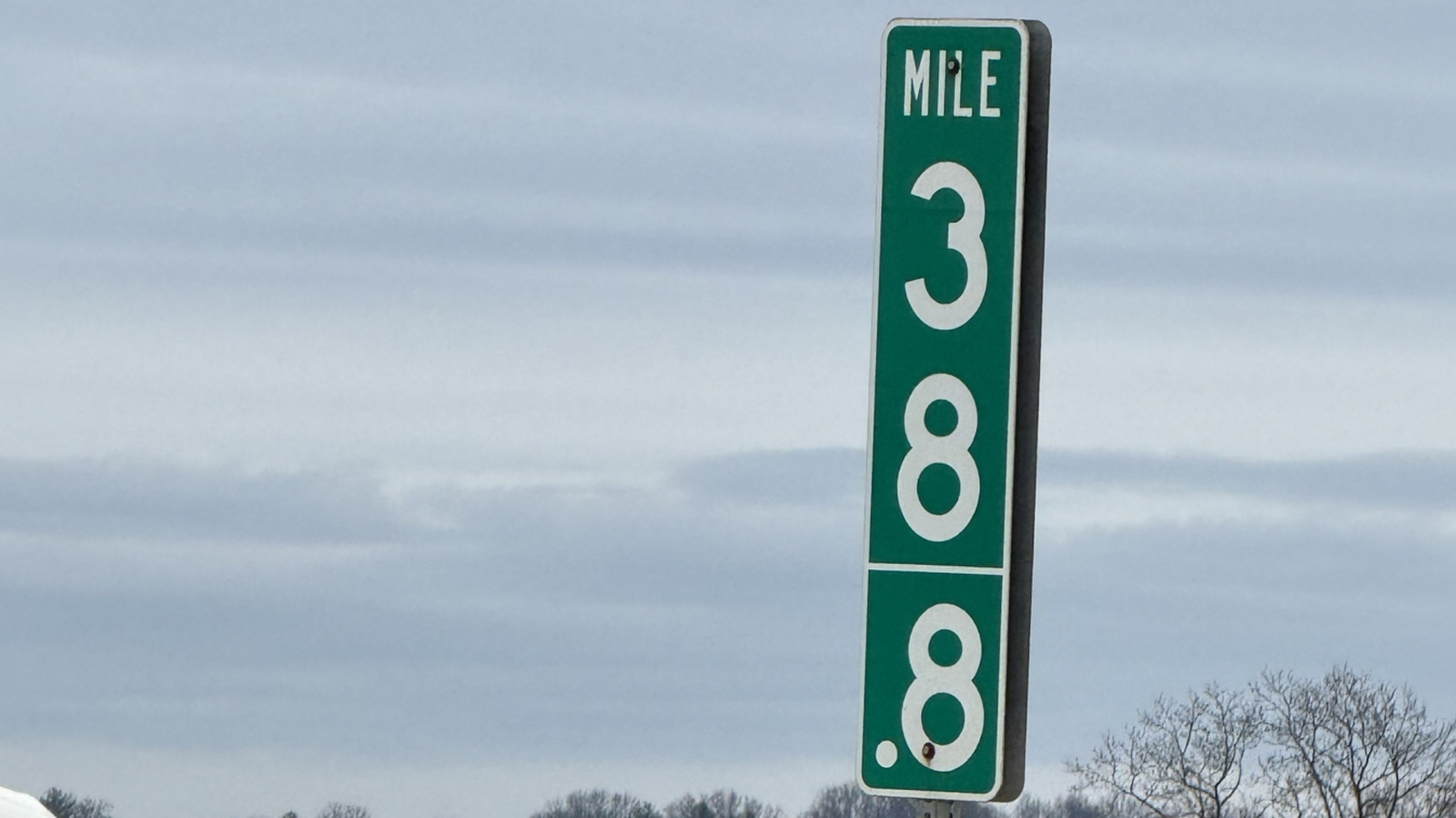 If You See A Decimal Point On A Mile Marker Sign, There's A Good Reason Why