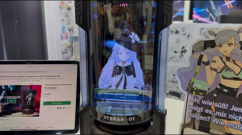 SyBran Code27 Character Livehouse Customizable 3D AI Companion Hub