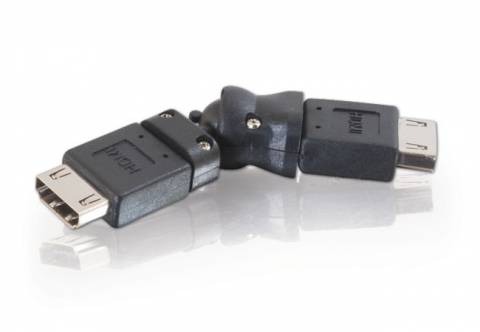 Impact Acoustics' swiveling HDMI adapter