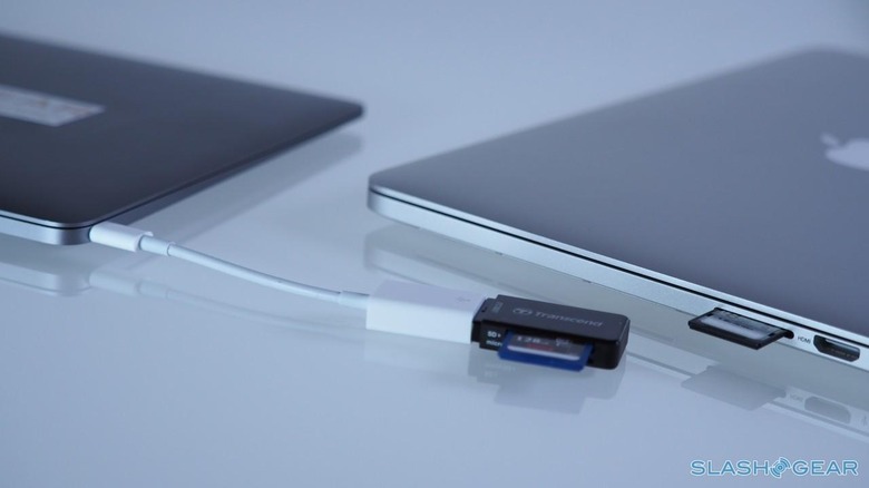 MacBook USB-C SD adapter