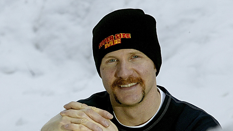 Morgan Spurlock smiling