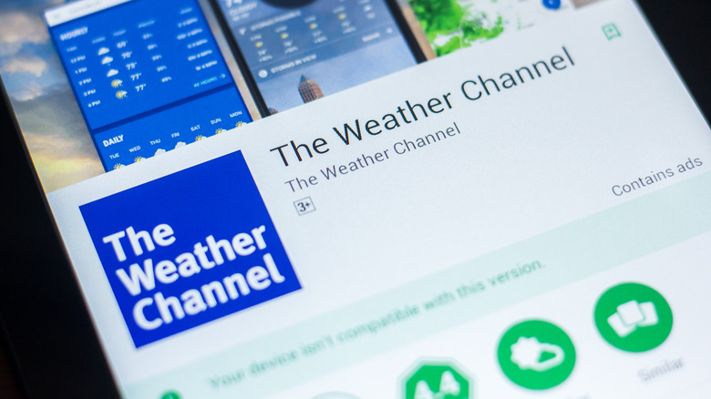 Weather Channel app