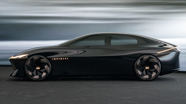 Infiniti Vision Qe concept side view