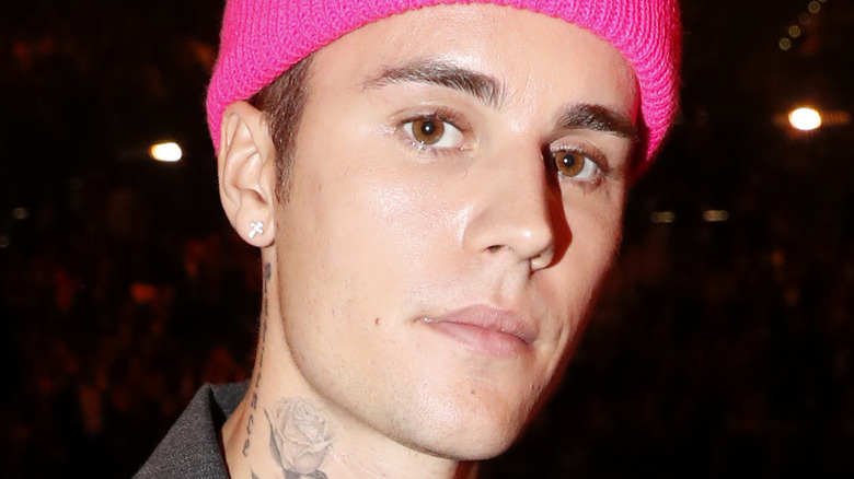 Justin Bieber close-up