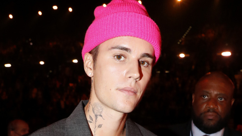 Justin Bieber close-up
