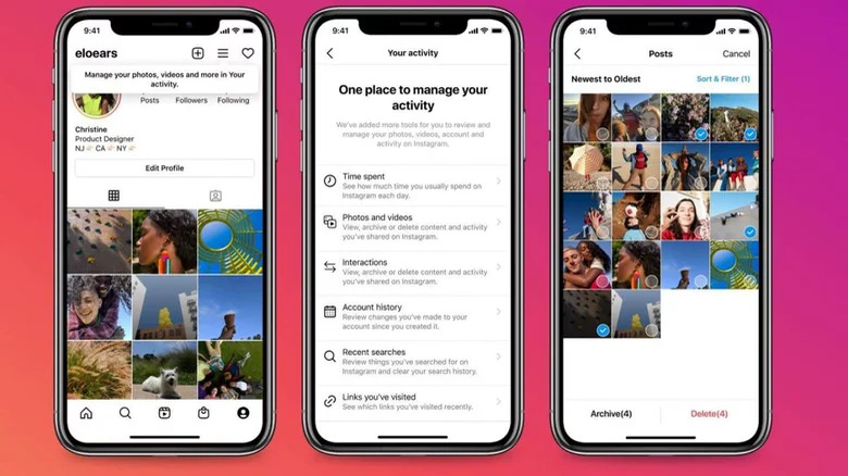 Instagram's new 'Your Activity' feature