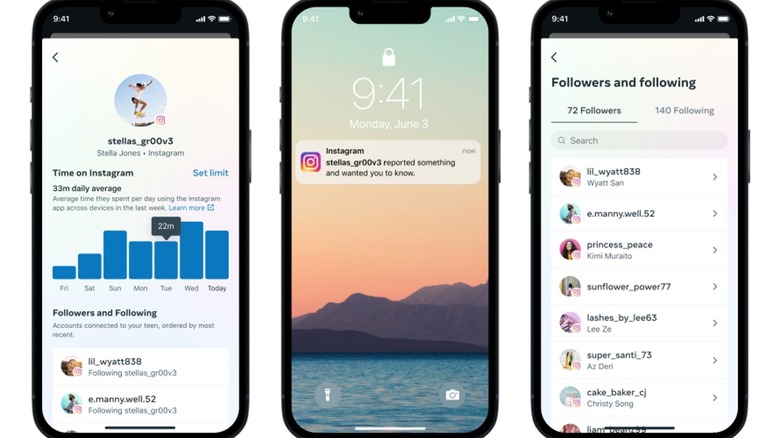 Instagram's Family Center feature