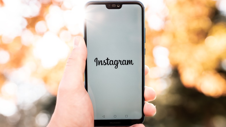 Instagram splash screen