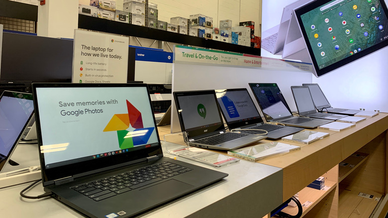 google chromebook laptop linux chromeos