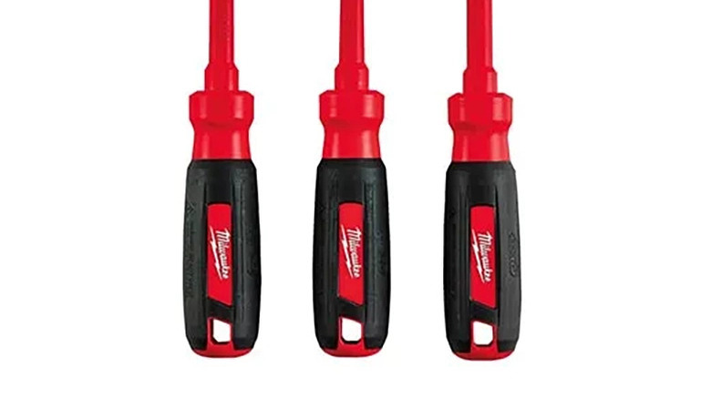MIlwaukee three-piece insulated screwdriver set
