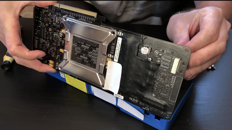 Disassembling an Intel Larrabee GPU.