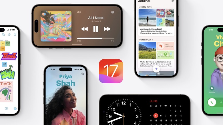 iOS 17 features