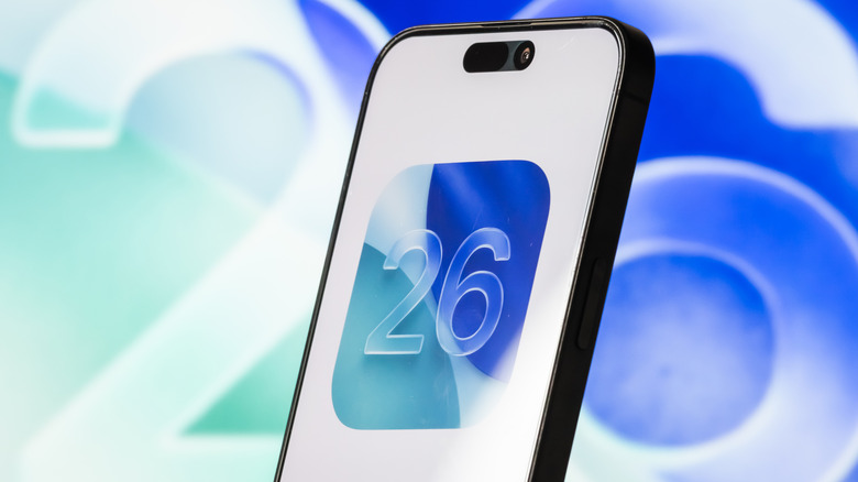 iOS 26 on an iPhone