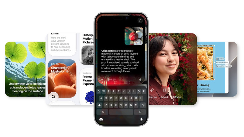 Picture showing Siri AI in action
