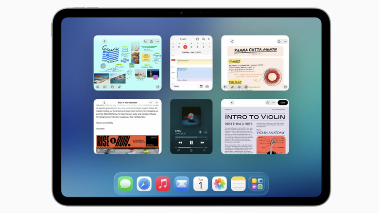 App windows in iPadOS 26
