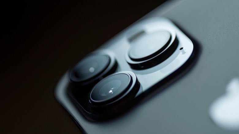 iPhone rear camera lenses