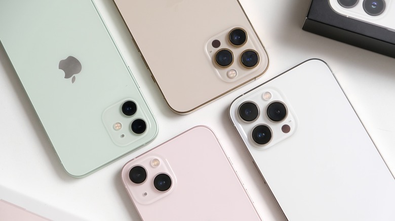 iPhone 13 series cameras