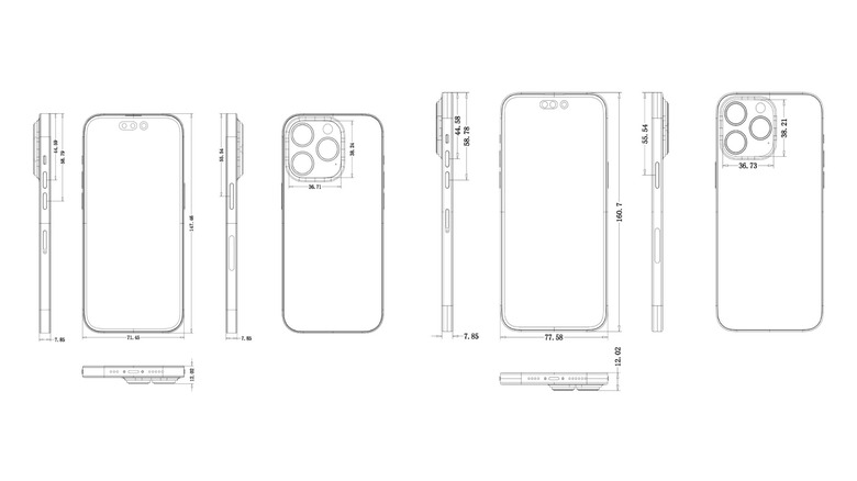 iPhone 14 Pro Max schematic leak 