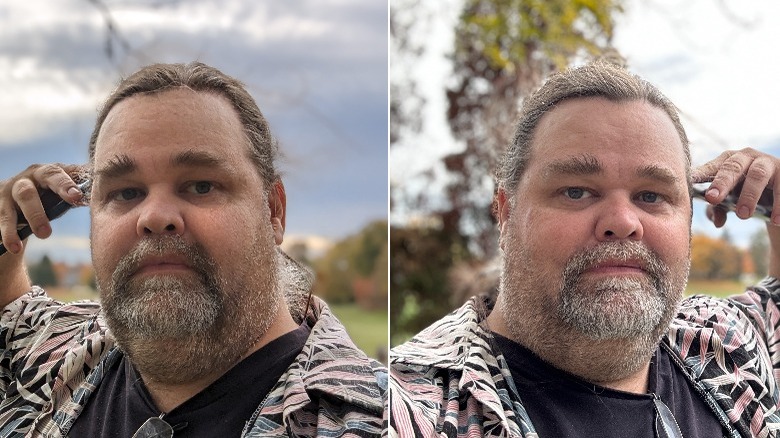 Two selfies
