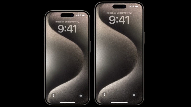 Apple iPhone 15 Pro line