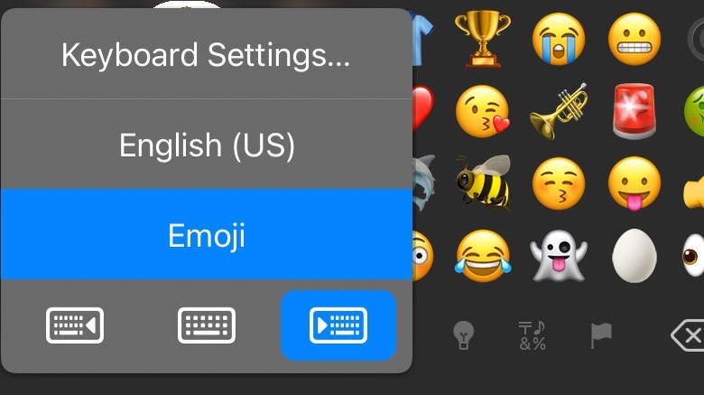 Keyboard position