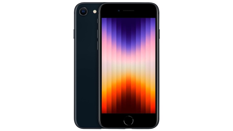 3rd gen iPhone SE front and back