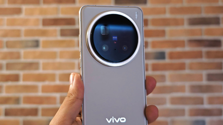 A Vivo smartphone with a large camera module