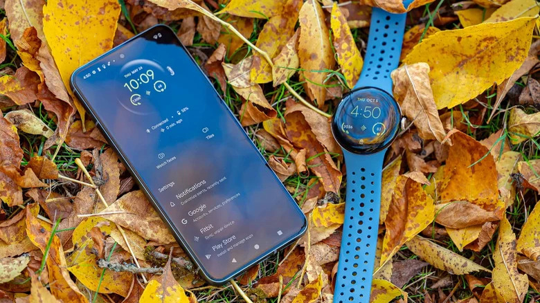Pixel watch 2 with a pixel 8