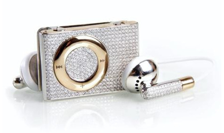 diamond encrusted iPod shuffle