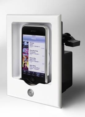iPort in-wall dock for iPhone and iPod