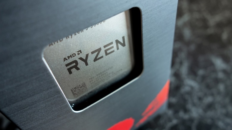 AMD Ryzen CPU still in its box