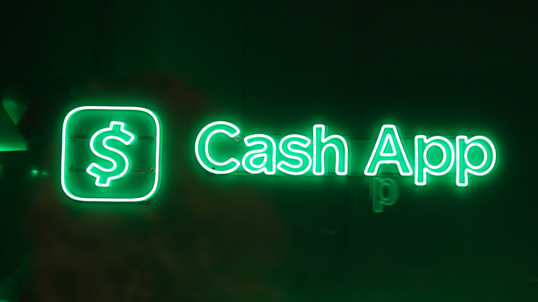 Cash App signage