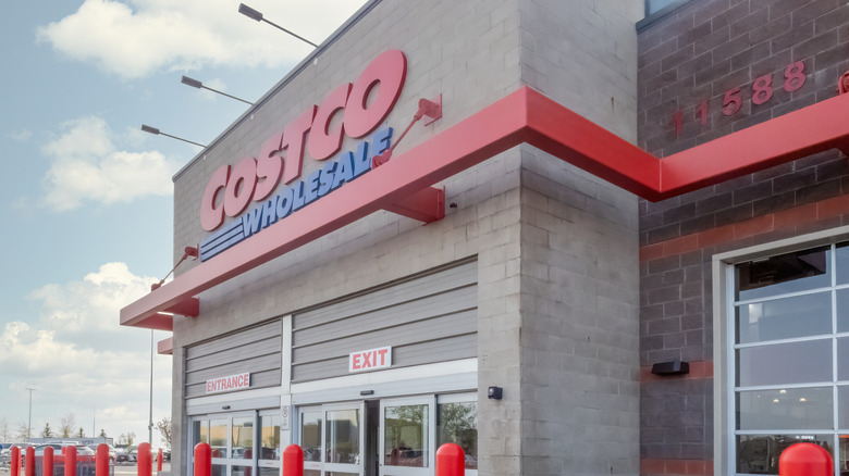 A Costco Wholesale storefront