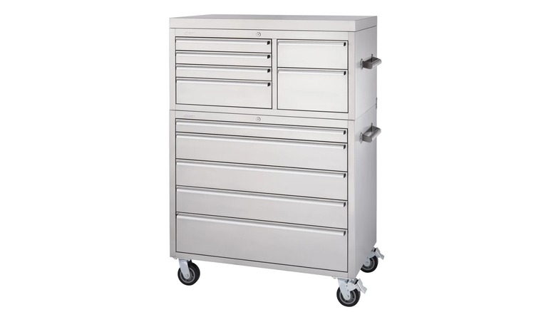 costco's trinity tool chest on a white background