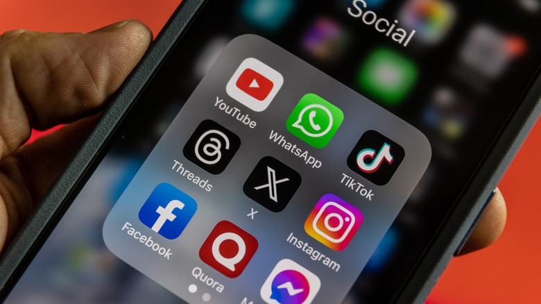 social apps on iphone