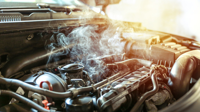 Overheating engine
